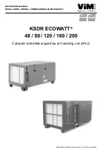 ViM KSDR ECOWATT 120 Instruction Manual preview