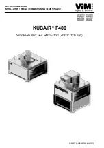 ViM KUBAIR F400 Instruction Manual preview