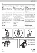 Предварительный просмотр 3 страницы Vimar 00801 Instruction Sheet