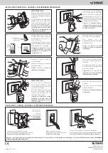 Предварительный просмотр 4 страницы Vimar 00801 Instruction Sheet