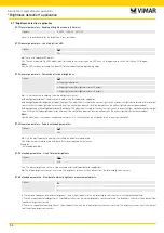 Предварительный просмотр 50 страницы Vimar 01527 Installer Manual