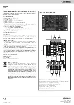 Предварительный просмотр 2 страницы Vimar 01711 Manual