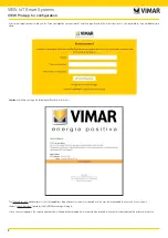 Предварительный просмотр 10 страницы Vimar 01712.1 Installer Manual