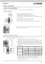 Preview for 19 page of Vimar 01739 Installer Manual