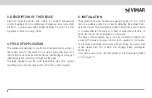 Preview for 10 page of Vimar 01911 Instruction Handbook Manual