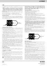 Предварительный просмотр 3 страницы Vimar 03905 Manual