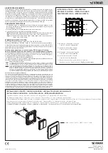 Предварительный просмотр 4 страницы Vimar 0K03906 Series Manual