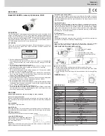 Предварительный просмотр 3 страницы Vimar 46812.036D User Manual