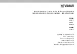 Vimar Arke 19577 Installer Manual preview