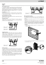 Предварительный просмотр 2 страницы Vimar By-alarm 01709 Quick Start Manual