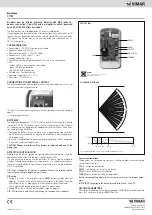 Предварительный просмотр 4 страницы Vimar By-alarm 01728 Manual