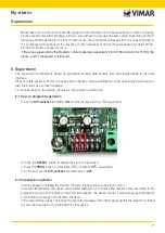 Предварительный просмотр 9 страницы Vimar By-alarm 01729 Installer Manual