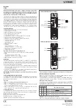 Vimar By-alarm 01731 Manual preview