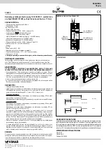 Предварительный просмотр 2 страницы Vimar by-me 01850.2 Instruction Sheet