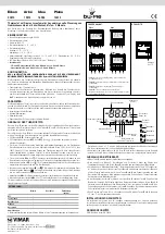 Предварительный просмотр 6 страницы Vimar By-me Eikon 20513 Manual