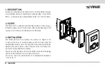 Предварительный просмотр 16 страницы Vimar CLIMARADIO Instruction Handbook Manual