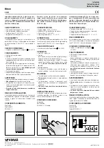 Preview for 1 page of Vimar Eikon 20121 Instruction Sheet