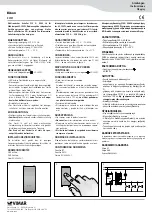 Preview for 2 page of Vimar Eikon 20121 Instruction Sheet