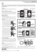 Предварительный просмотр 2 страницы Vimar Eikon 20296 Instruction Sheet