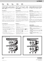 Предварительный просмотр 3 страницы Vimar Eikon 20380 Series Manual