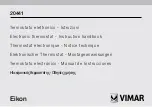 Vimar Eikon 20441 Instruction Handbook Manual preview