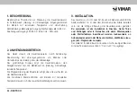 Preview for 48 page of Vimar Eikon 20441 Instruction Handbook Manual