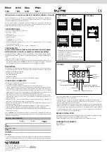 Preview for 5 page of Vimar Eikon 20514 Quick Start Manual