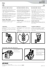 Vimar Eikon 20635 Instruction Sheet предпросмотр