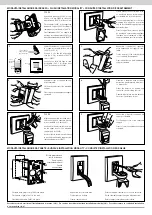 Preview for 2 page of Vimar Eikon 20635 Instruction Sheet