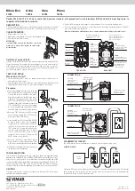 Preview for 1 page of Vimar Eikon Evo 21296 Quick Start Manual