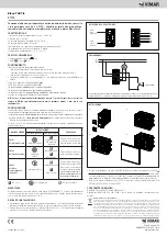 Предварительный просмотр 1 страницы Vimar Eikon TACTIL 21174 Manual