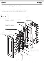 Предварительный просмотр 2 страницы Vimar EIMAR Pixel 41131 Installer'S Manual