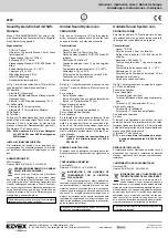 Предварительный просмотр 2 страницы Vimar ELVAX 0559 Instruction Sheet