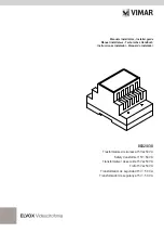 Предварительный просмотр 1 страницы Vimar ELVOX 0832/030 Installer'S Manual