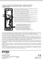 Предварительный просмотр 4 страницы Vimar ELVOX 41010 Instruction Sheet