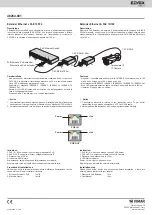 Preview for 1 page of Vimar Elvox 46264.001 Quick Start Manual