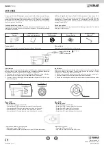 Vimar ELVOX 4651.036B Quick Start Manual предпросмотр