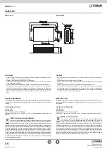 Preview for 2 page of Vimar ELVOX 46936.001 Manual