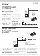 Предварительный просмотр 8 страницы Vimar Elvox 6620 Installer'S Manual