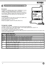 Предварительный просмотр 2 страницы Vimar ELVOX 692D Installer'S Manual