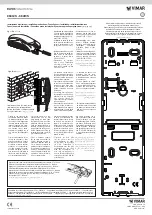 Предварительный просмотр 2 страницы Vimar ELVOX 884G/S Manual