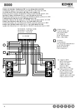 Предварительный просмотр 6 страницы Vimar Elvox 88T2 Installer'S Manual