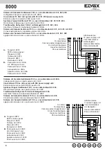 Предварительный просмотр 8 страницы Vimar Elvox 88T2 Installer'S Manual