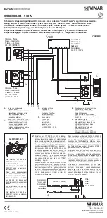 Предварительный просмотр 5 страницы Vimar ELVOX 930A Quick Start Manual