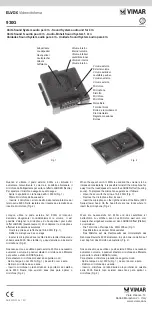 Preview for 1 page of Vimar ELVOX 930G Manual