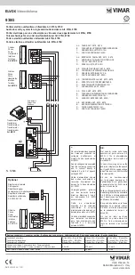 Preview for 3 page of Vimar ELVOX 930G Manual