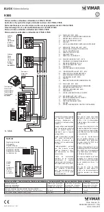 Preview for 4 page of Vimar ELVOX 930G Manual