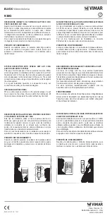 Preview for 5 page of Vimar ELVOX 930G Manual