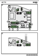 Предварительный просмотр 2 страницы Vimar ELVOX ACTO 510A Installation And Operation Manual