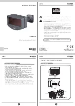 Preview for 1 page of Vimar ELVOX CCTV Installation And Operation Manual